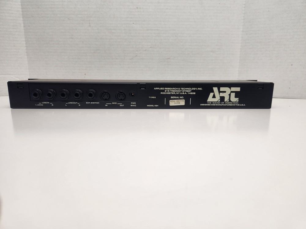 ART FXR Model 424 Stereo Multi-Effects FX Processor