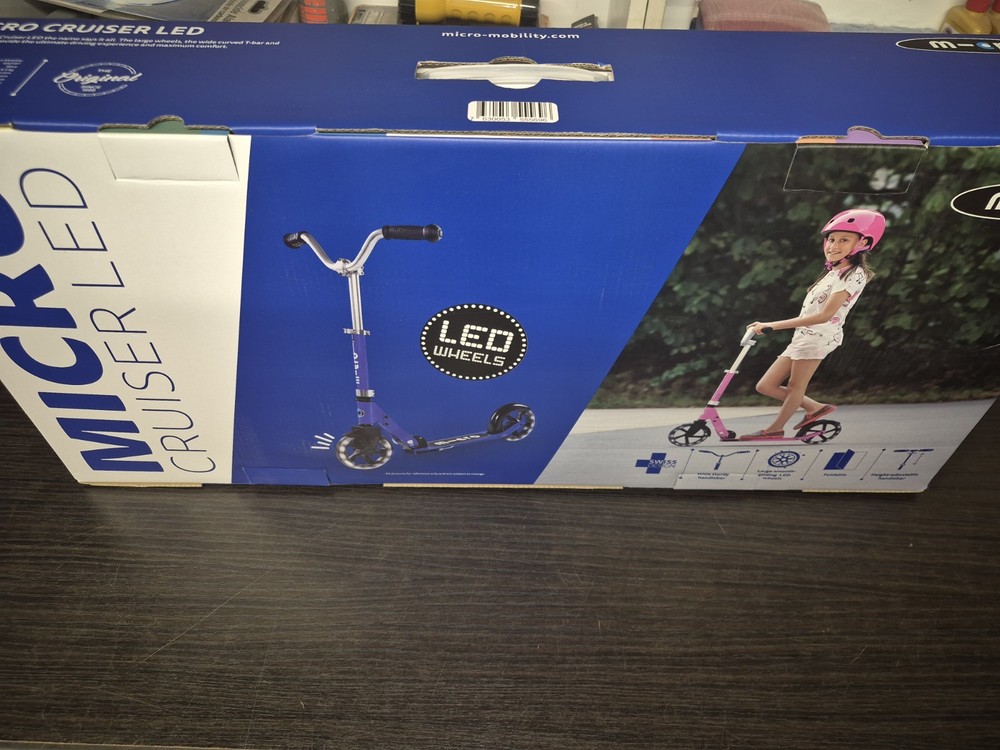 Micro Kickboard Cruiser Led.
