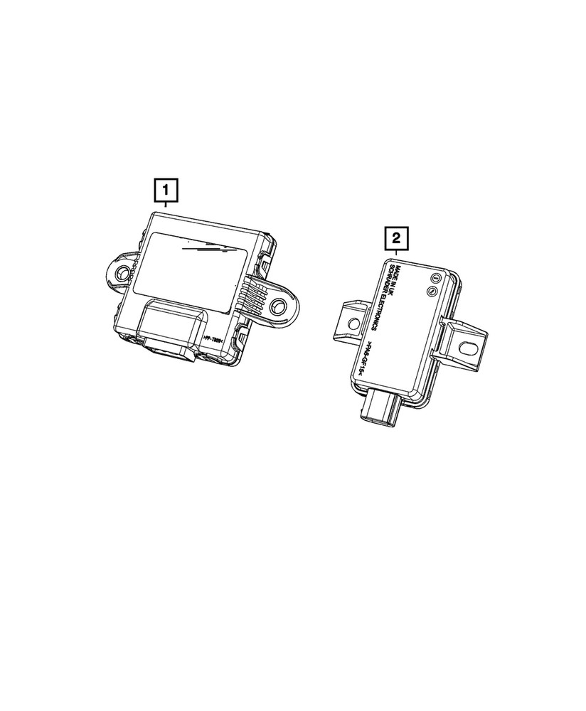 Genuine Mopar Wireless Control Module Receiver 68375990AC