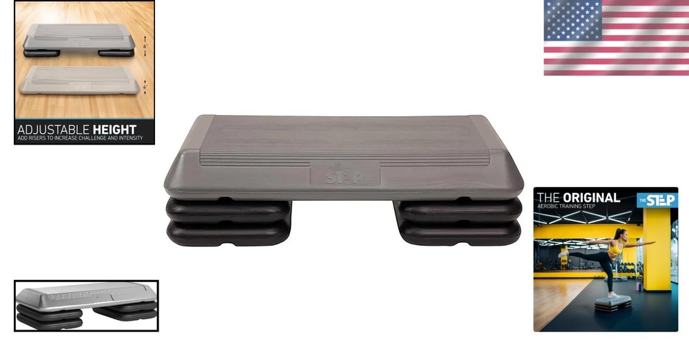 Step Up Platform with Resistance Band Notch