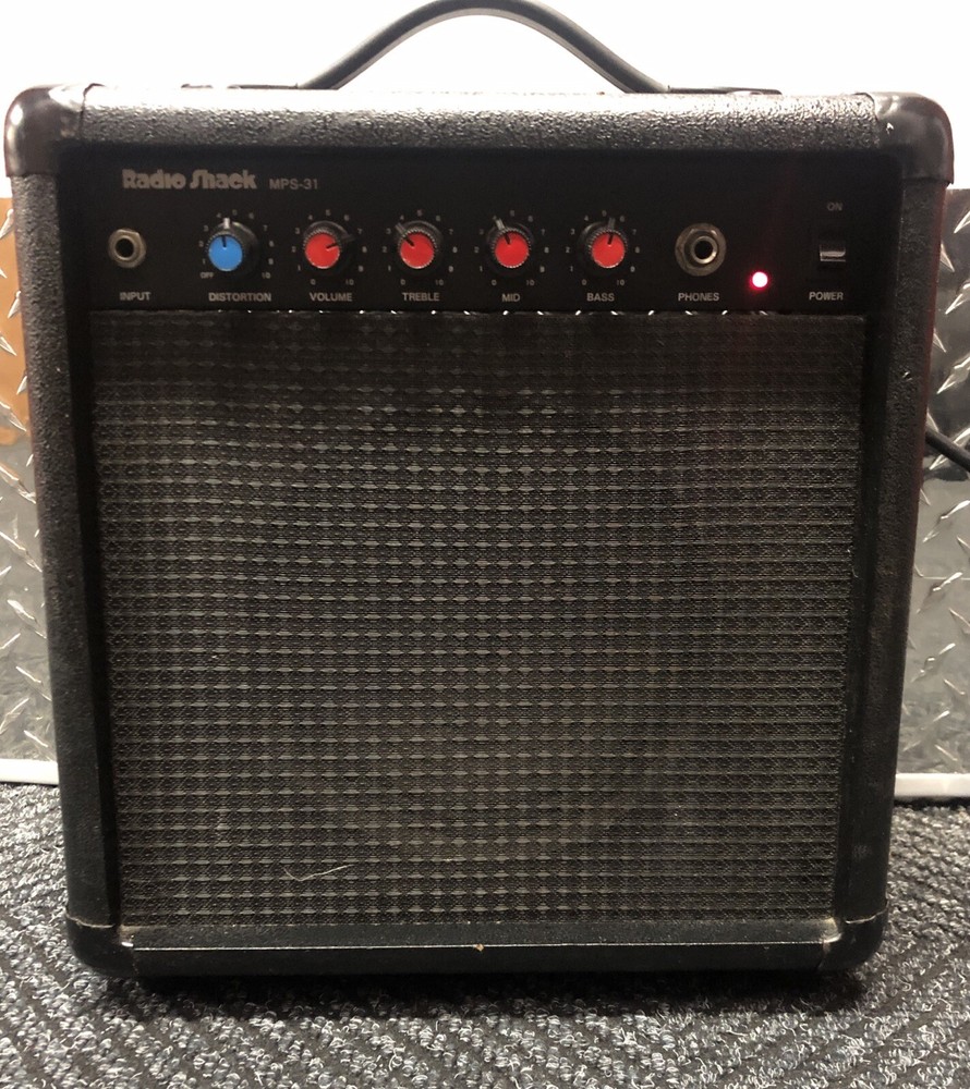 Amplifier Speaker Radio Shack MPS-31 Powers On