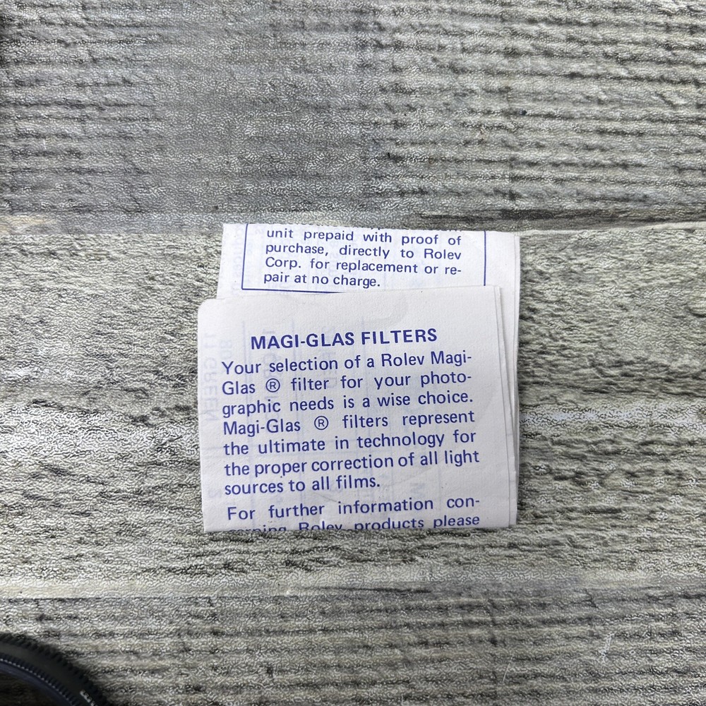 Rolev 55mm Magi-Pol Threaded Filter With Plastic Case