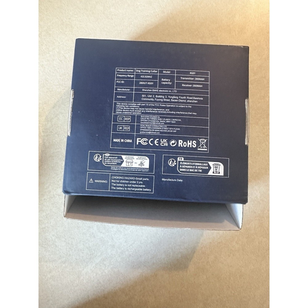 DEEHIX Dog Training Collar - Collar And Remote, 4 Modes