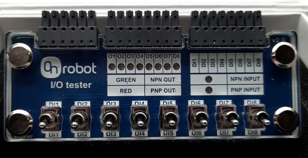 OnRobot 104615 Gripper Computer Digital I/O Tester, 8x Inputs, 8x Outputs