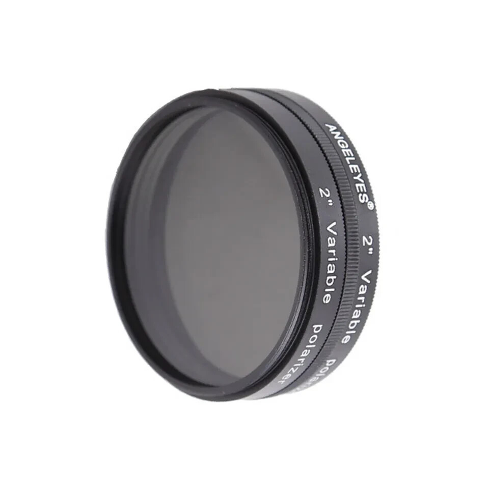 2 Inch Variable Polarizing Filter Lens for Astronomical Telescope Eyepiece