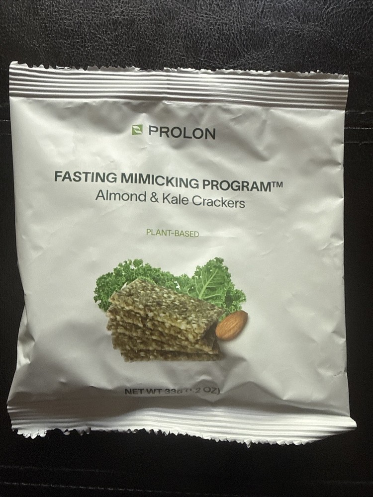 Prolon Almond and Kale Crackers