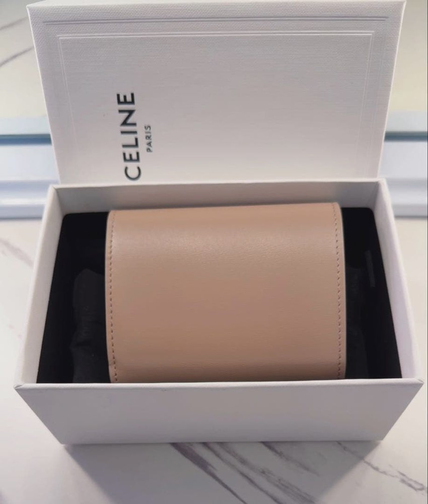 Small Flap Wallet Triomphe / Shiny Calfskin