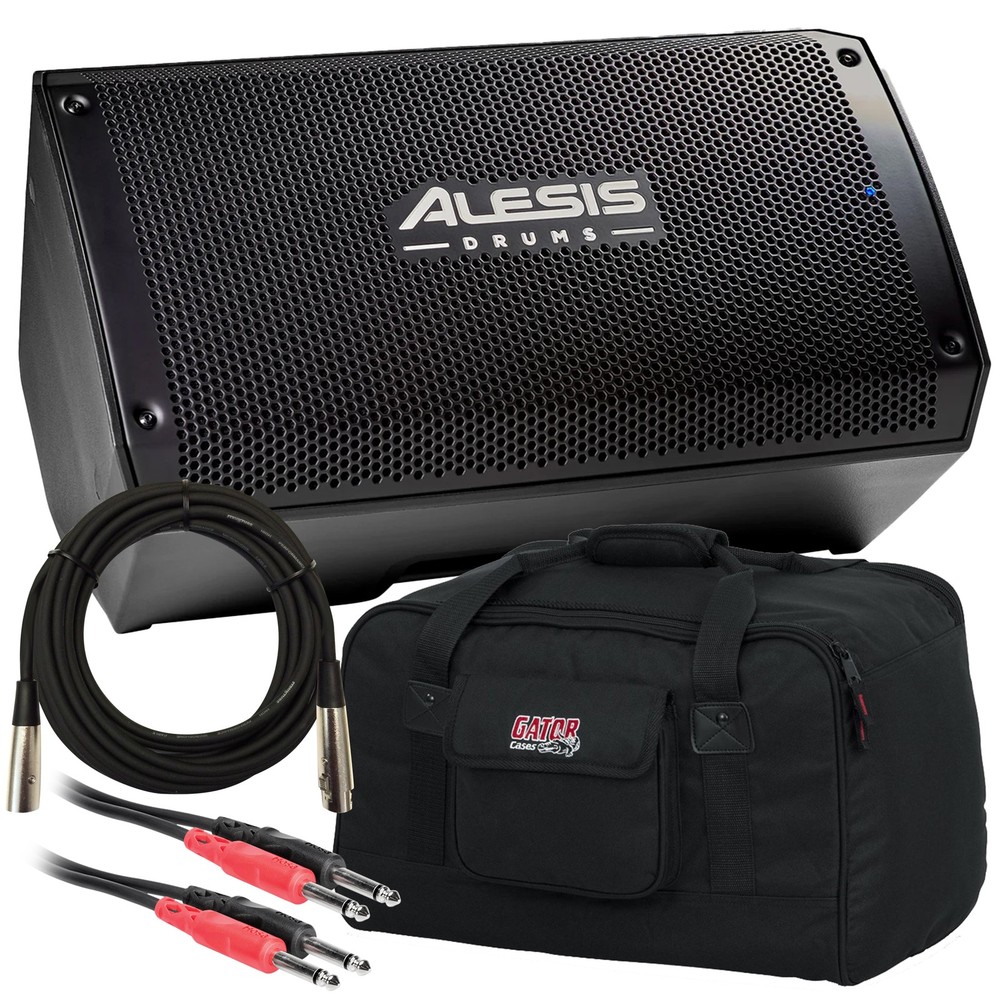 Alesis Strike Amp 8 MKII Powered Drum Amplifier CARRY BAG KIT