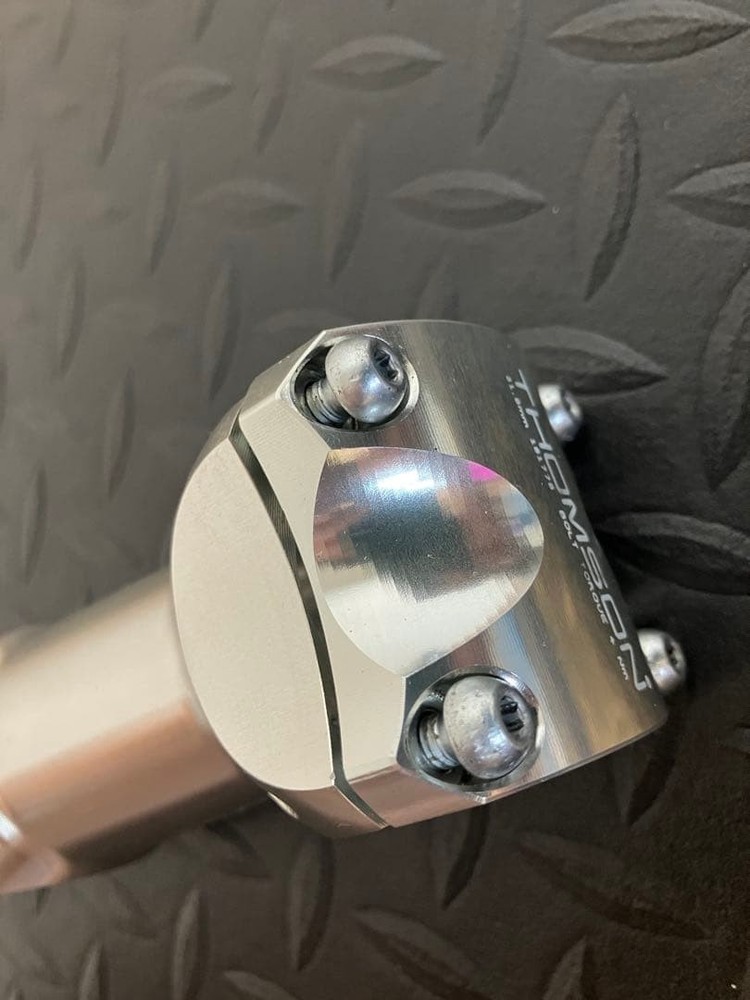 THOMSON X4 Stem 100mm 10° 31.8mm Siler