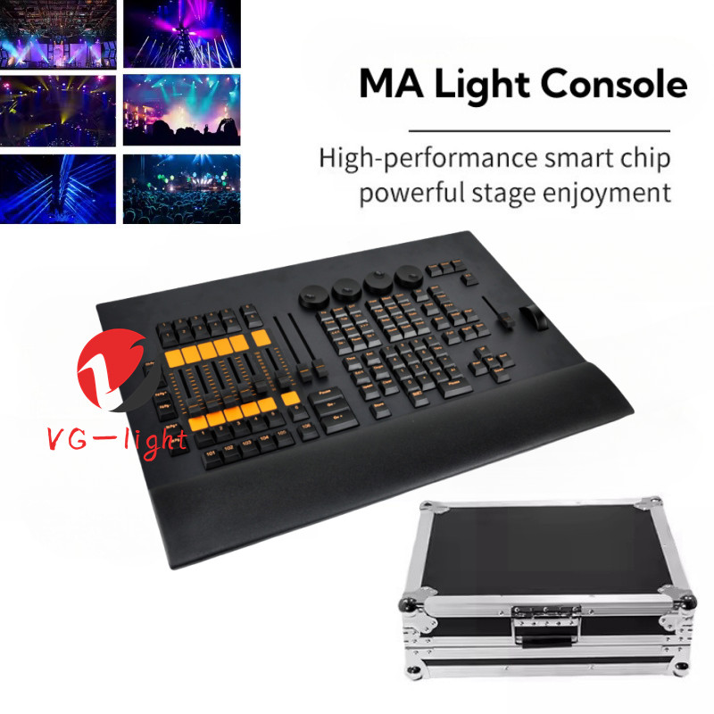 Professional Stage Lighting Console Command Wing On PC DMX Controller +case