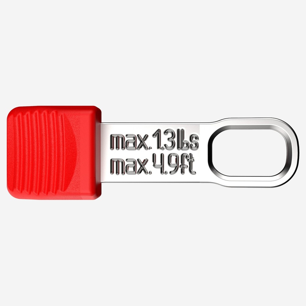 Knipex KnipeXtend TetheredTool Clips Red, 10 Pieces