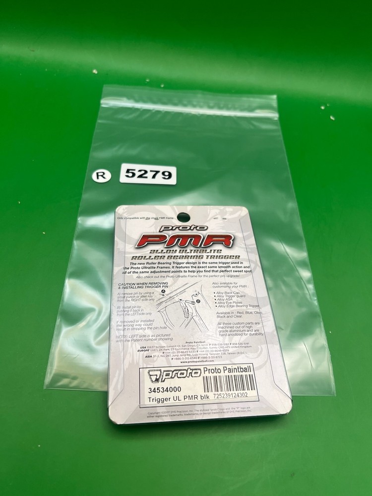 Proto PMR Ultralite Roller Bearing Trigger Black