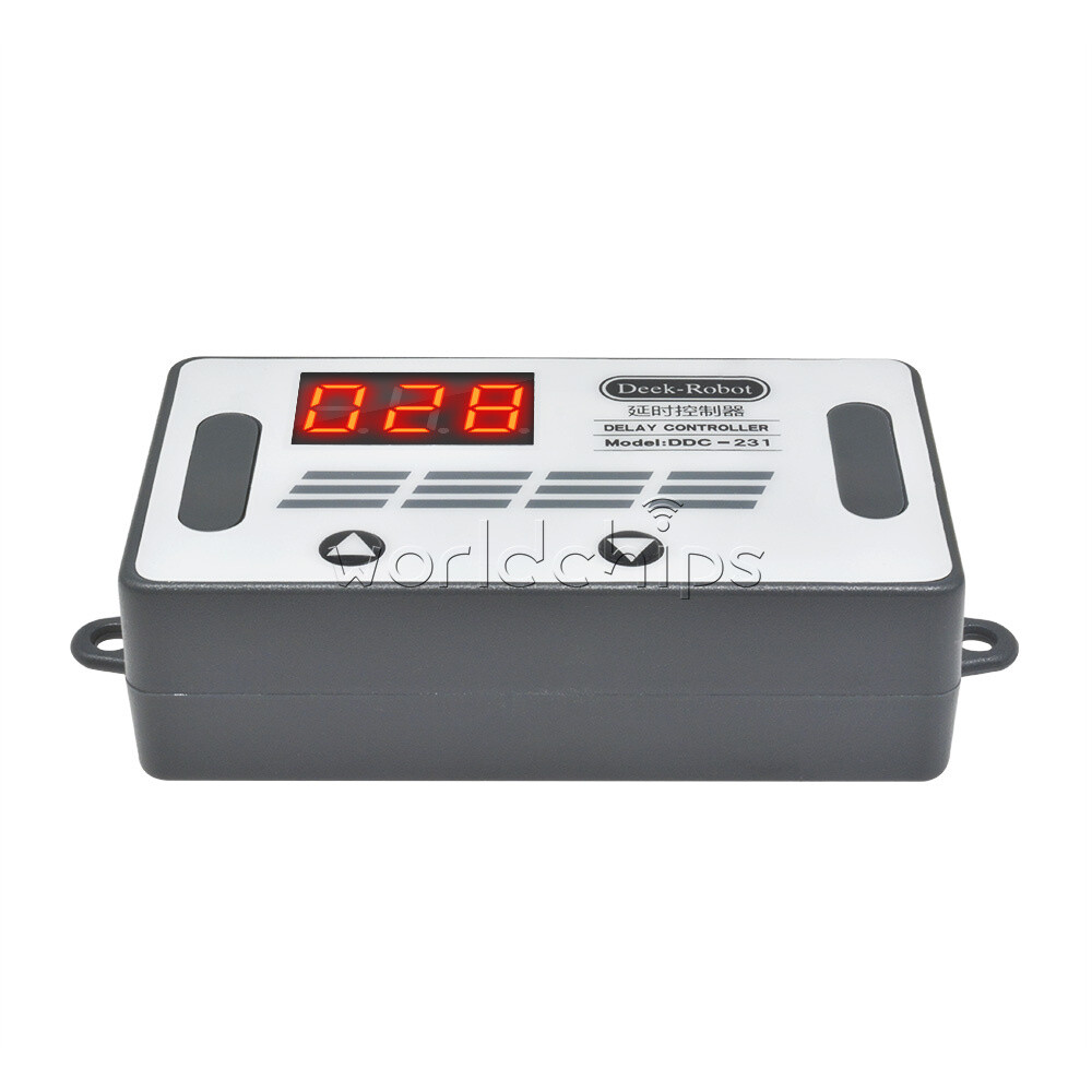 DDC-231 DC12V 50mA MOS Switch Time Delay Relay Controller+Buzzer Current Control