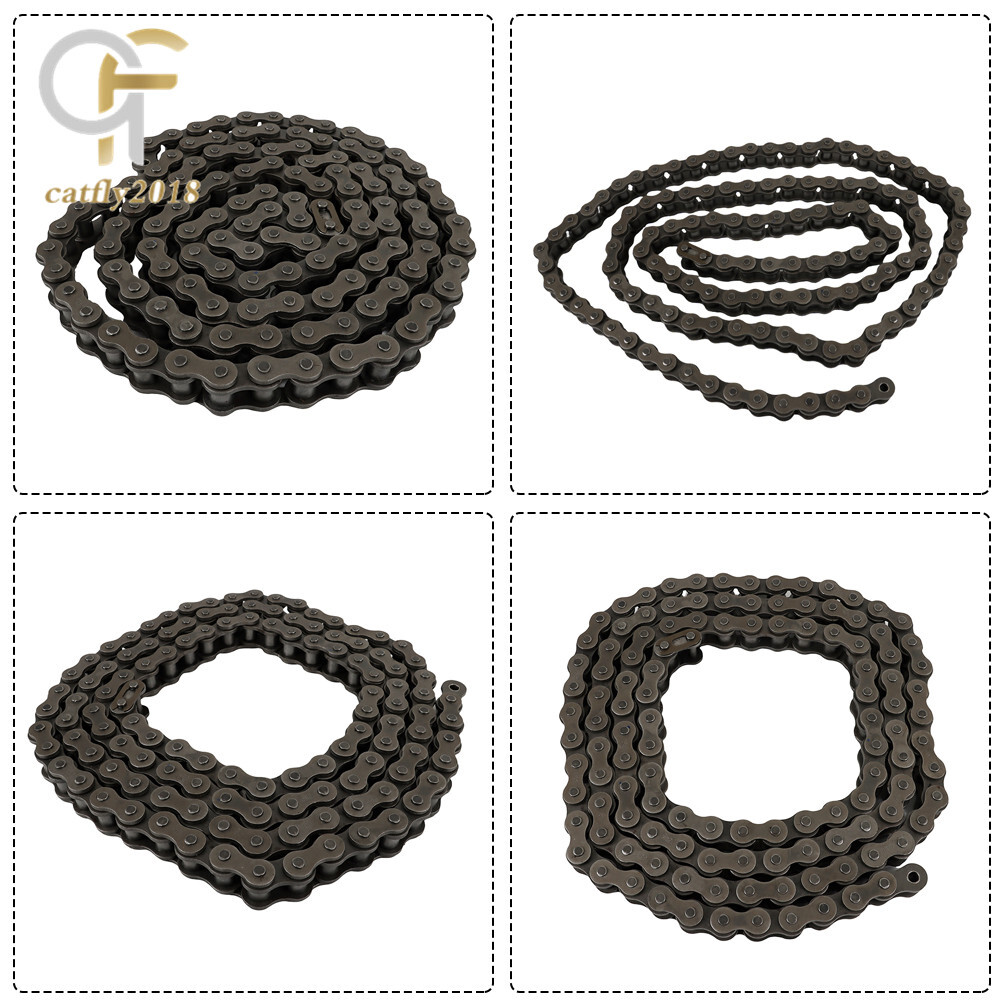 10 Feet #80H Heavy Duty Roller Chain With 1 Connector