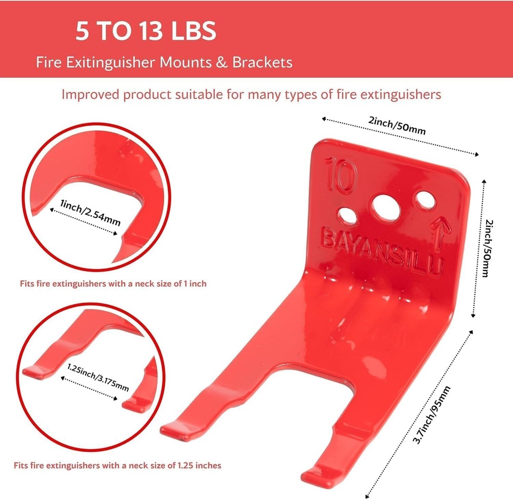 Universal Fire Extinguisher Bracket, Fire Extinguisher Mounts & Brackets is F...