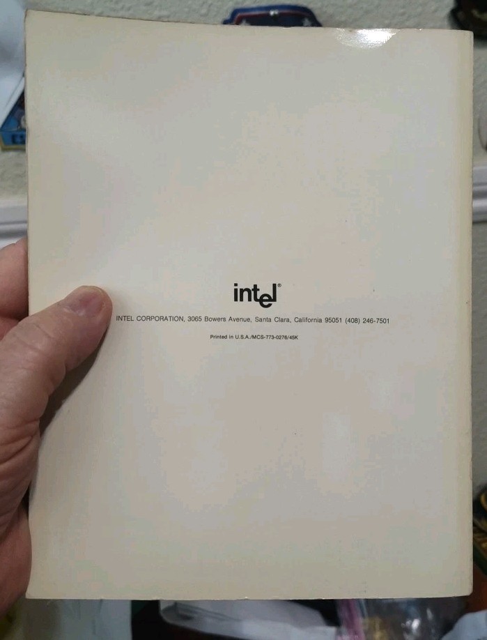 Intel MCS-40 User's Manual 1976 PB 2nd Edition, 3rd Printing VG Condition