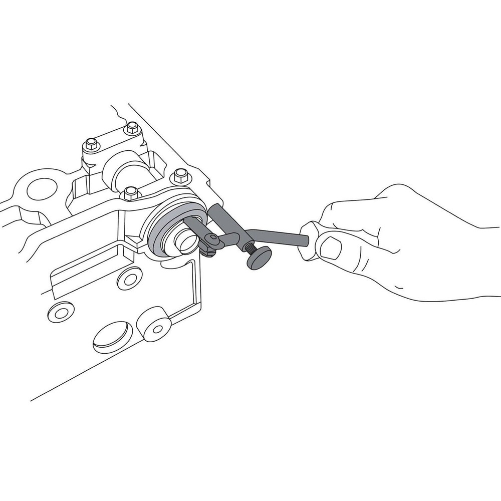 58430 Shaft Type Seal Puller Tool Universal Seal Puller For Auto & Motorcycles