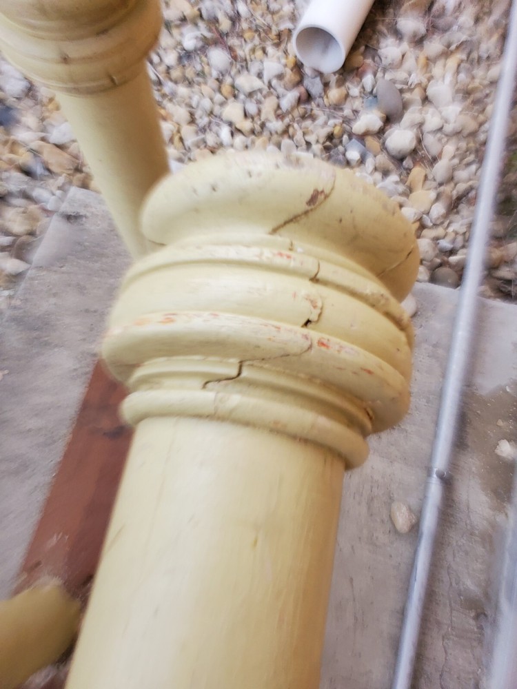 Antique Wooden Columns