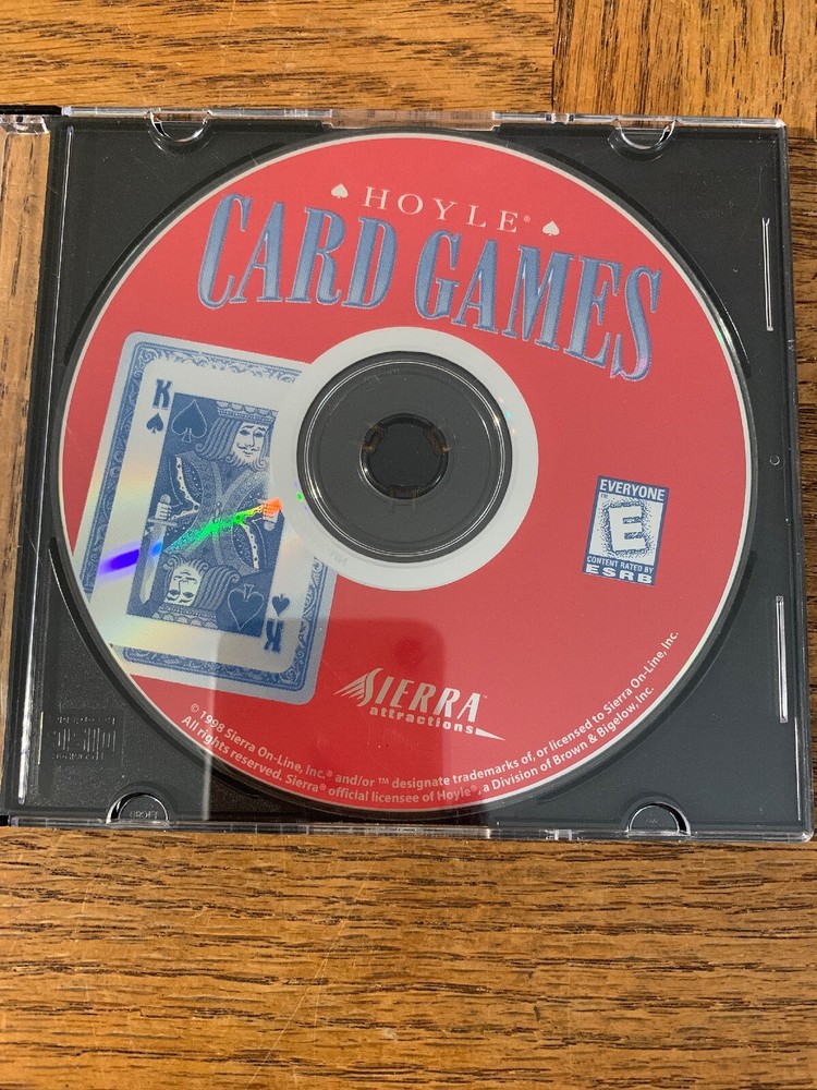 Hoyle Card Games Computer Software PC CD Rom-RARE