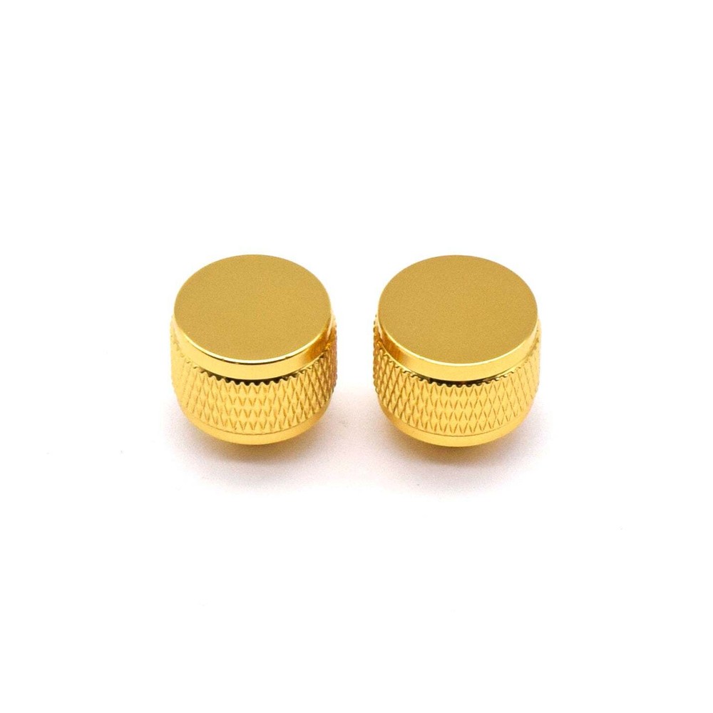 KD By AxLabs Threaded Strap Buttons (2) - Gretsch Style - Gold