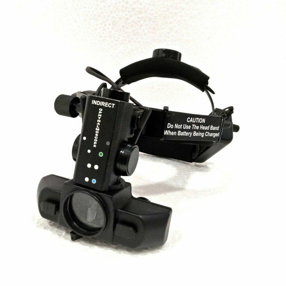 New Indirect Ophthalmoscope Wireless Rechargeable Head Worn Type