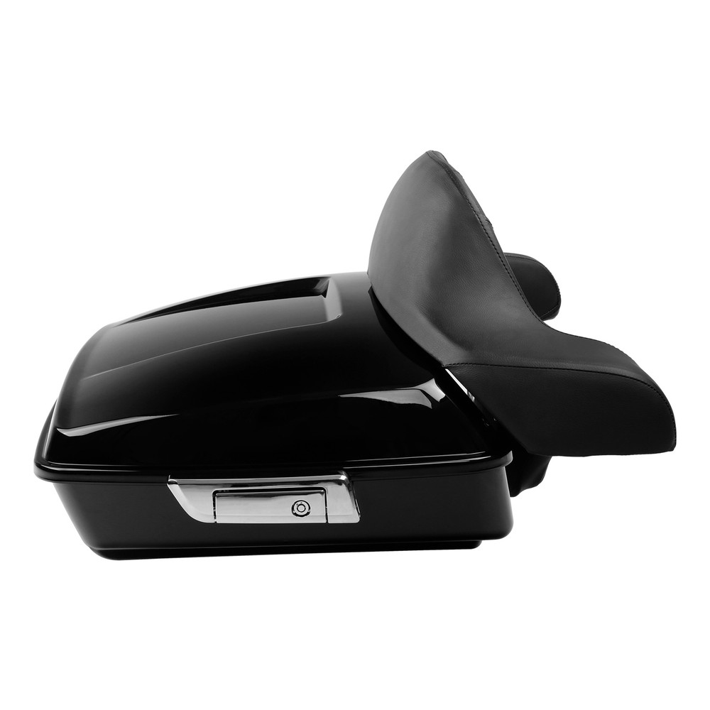 Chopped Trunk Backrest Pad Fit For Harley Touring Models 2014-Up