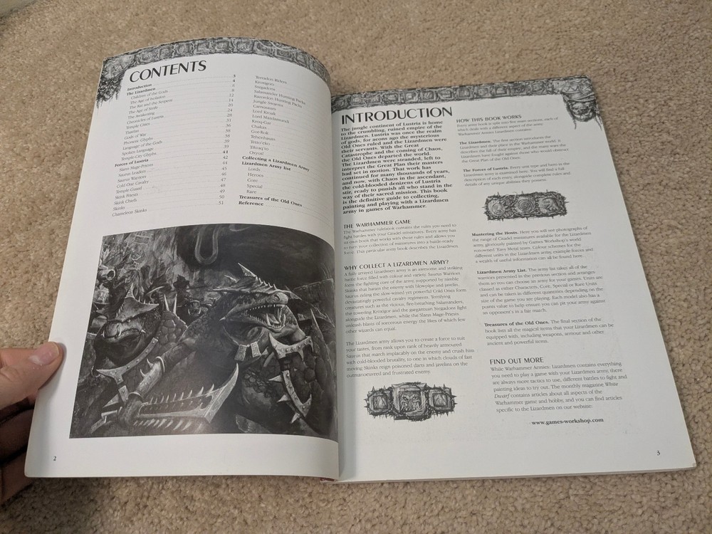Warhammer Armies Lizardmen Paperback Book