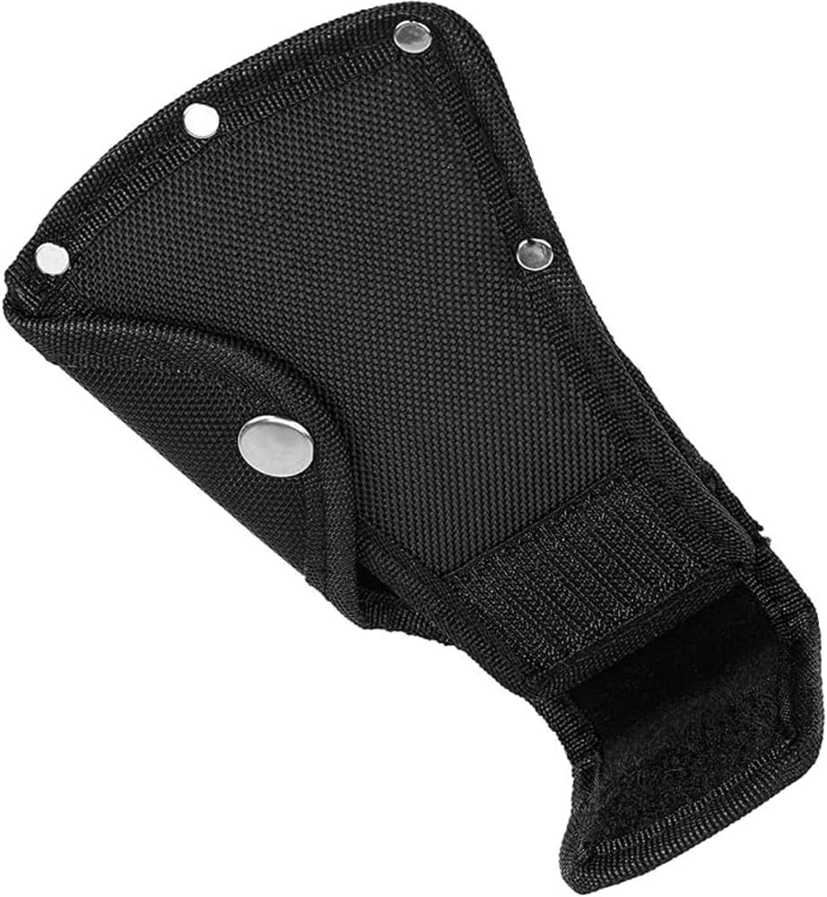 Hatchet Head Sheath Holster, Black Axe Head Cover, Double Snap Hatchet Blade Pro