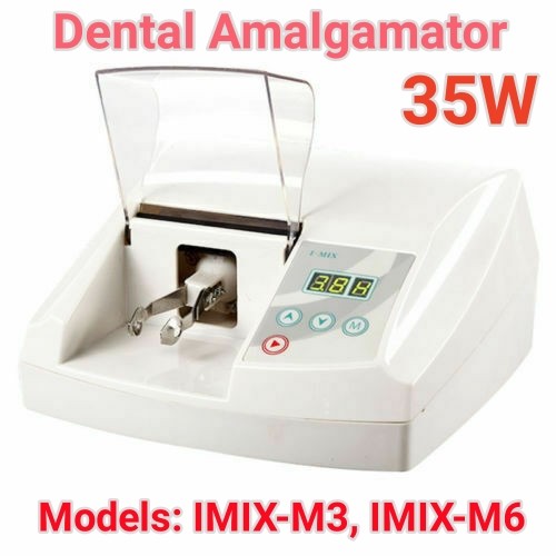 35W Dental Amalgamator Adjustable Speed Amalgam Capsule Mixer Lab Devices