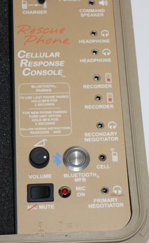 Rescue Phone Cellular Response Console CRC