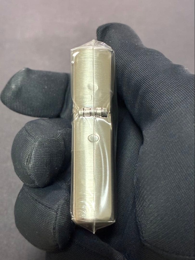 Zippo Marlboro Diet Butcher Silver 2 Sided Processing Lighter Regular Japan