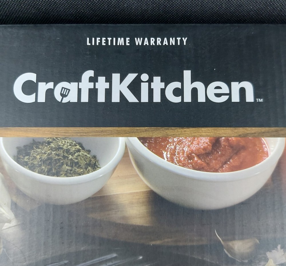 NEW - CRAFT KITCHEN 13" CERAMIC PIZZA STONE