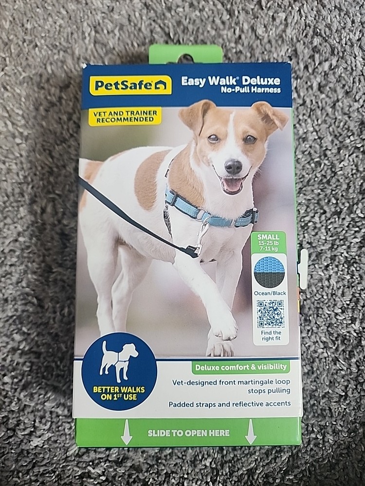 PetSafe Deluxe EasyWalk Harness Small Ocean