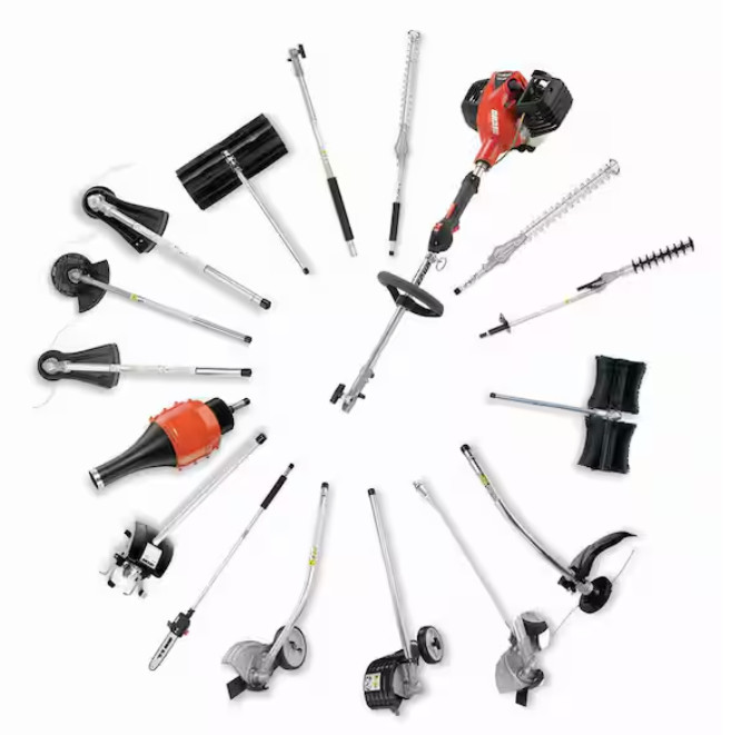 Curved Shaft Edger Attachment Adjustable Cutting Depth Attachments Capable
