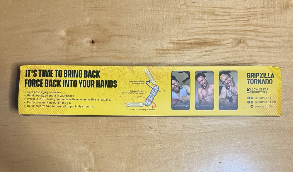 Gripzilla Tornado Ultimate Grip And Forearm Builder