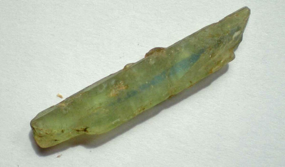 Green & Blue Kyanite Blade r662c