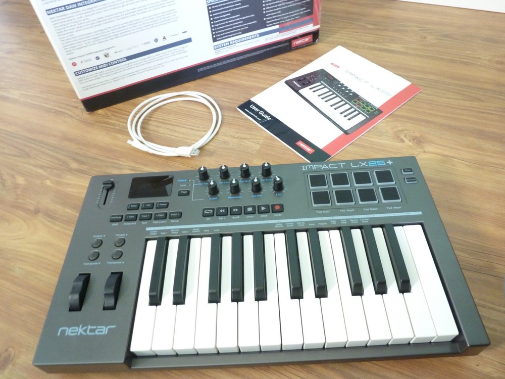 Nektar Impact LX25+ 25 Key USB MIDI Keyboard Controller