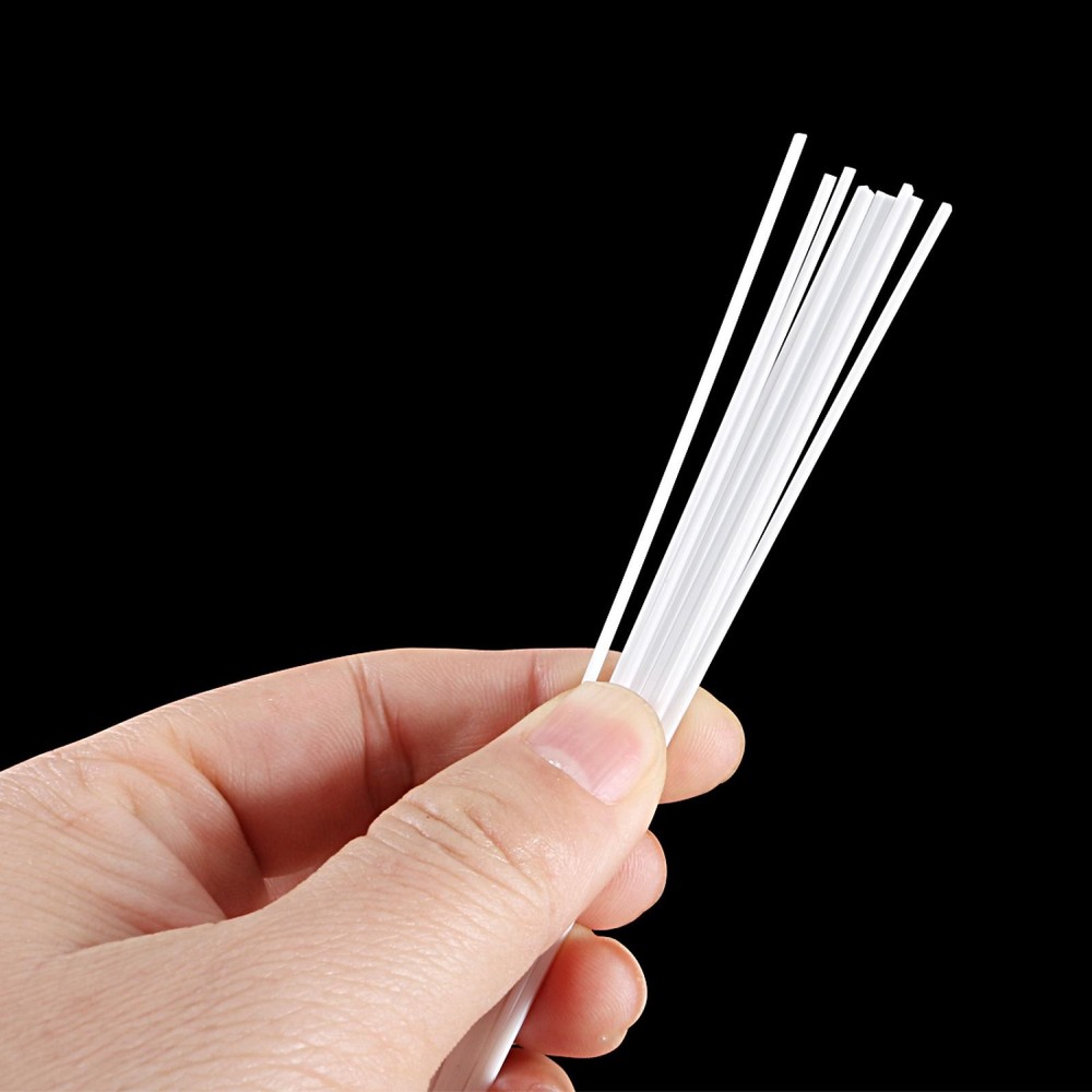 1mm×1mm×20" ABS Plastic Square,Bars Rod for Architectural Model Making DIY 10PC