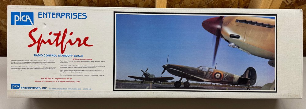 Pica 65" Spitfire RC Airplane Kit