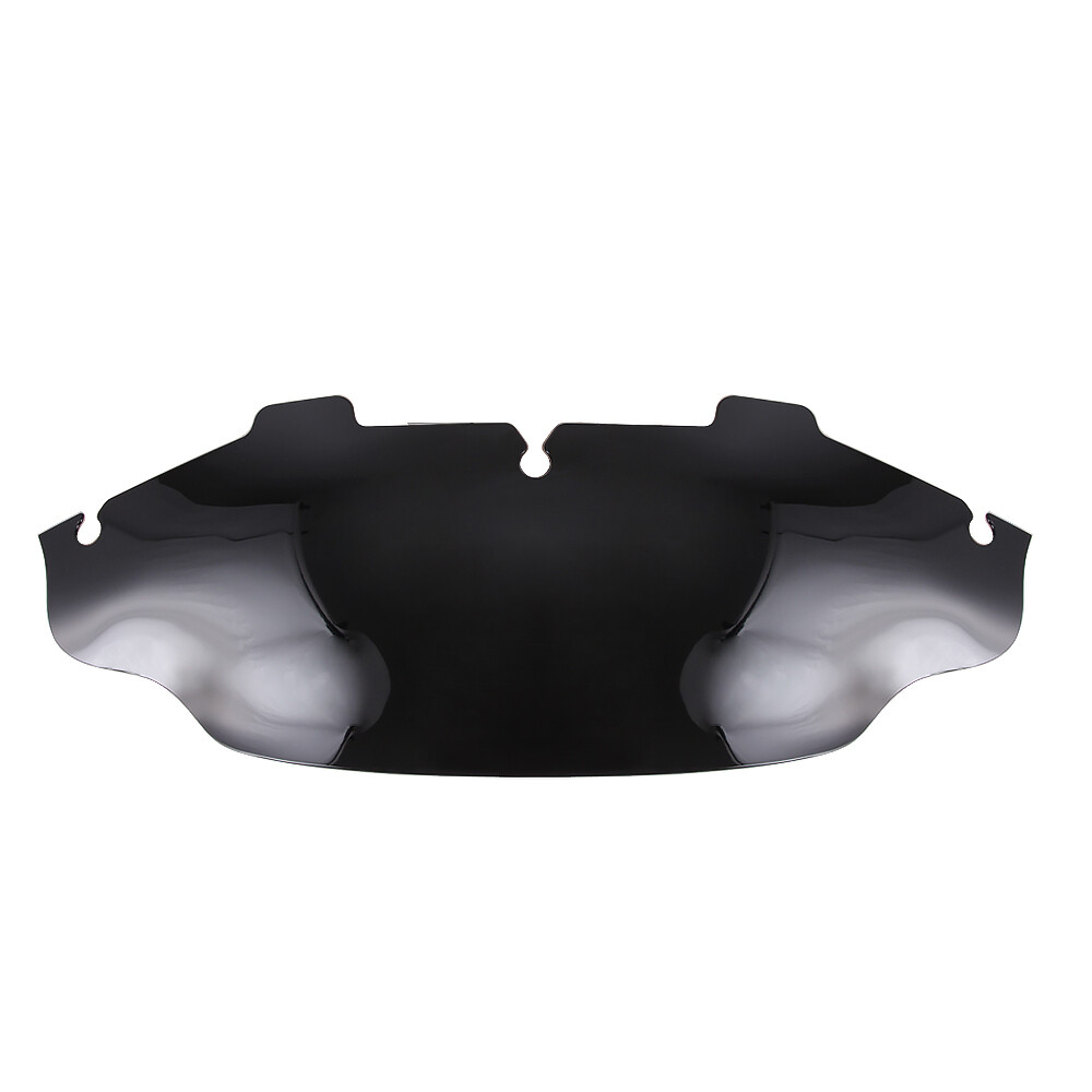 For Harley Touring Glide FLHT FLHTC Batwing Black 6" Wave Windshield Windscreen