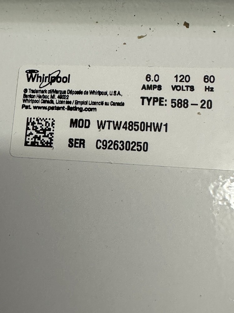 whirlpool washer and dryer set
