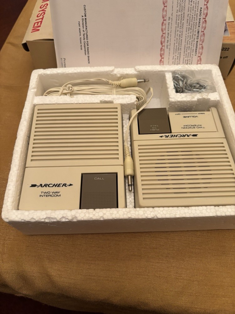 Vintage Archer Intercom System 43-223A