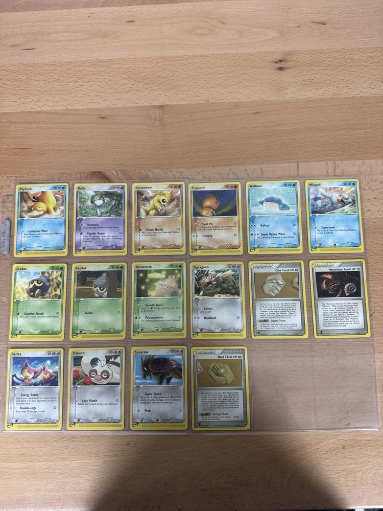 NM Pokémon TCG Complete EX Sandstorm Non Holo Common Uncommon Set E-Readers