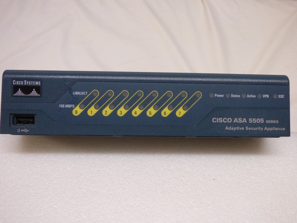Cisco ASA 5505 Firewall Security Appliance