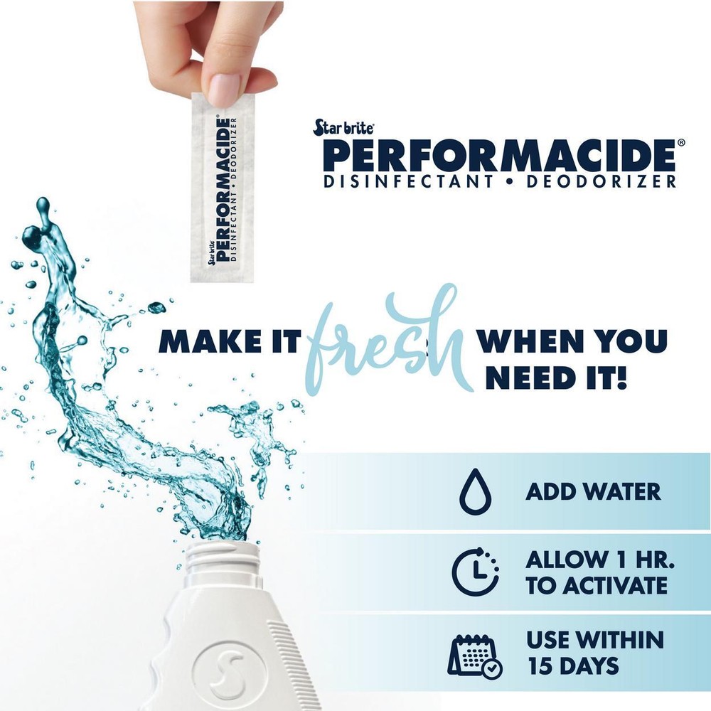 Performacide Disinfectant 32 OZ. Single Kit