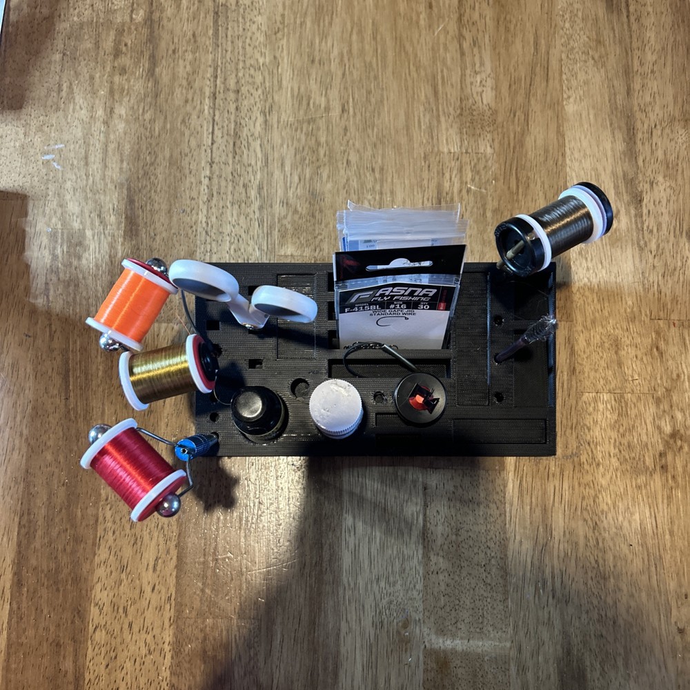 fly tying tool caddy