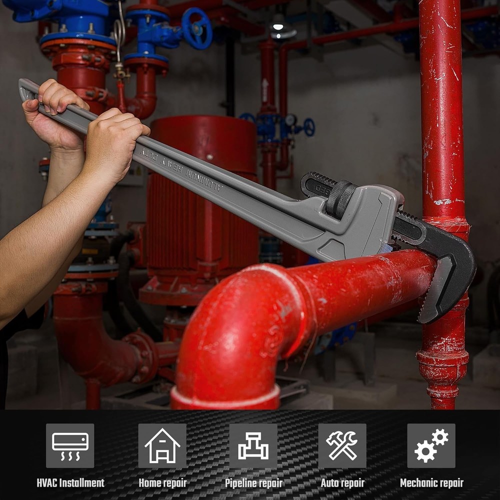 Professional 36" Straight Pipe Wrench