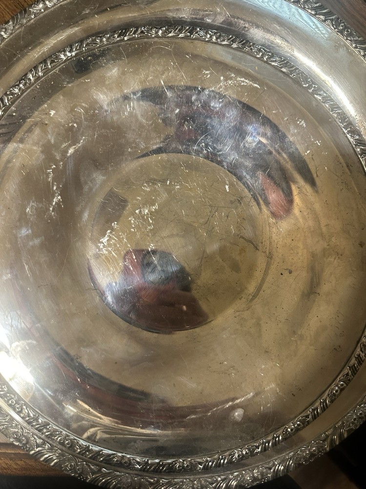 Silver Platted Plates