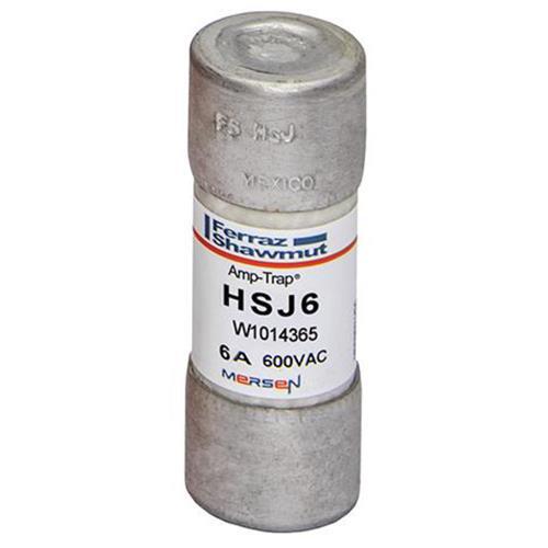 HSJ6, Class J High Speed Fuse, 600VAC, 6A