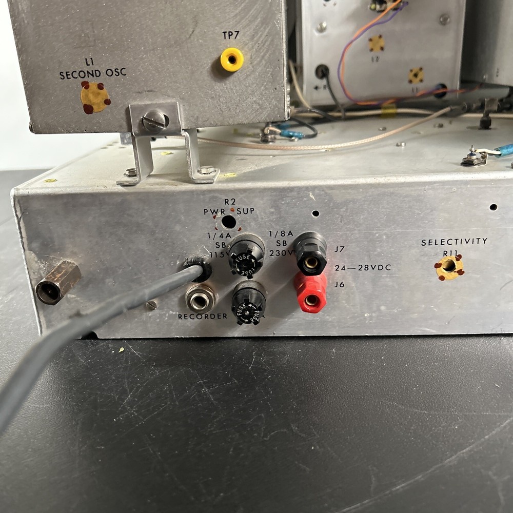 Vintage Philco Sierra Electronic 128A Frequency Selective Voltmeter (rare)